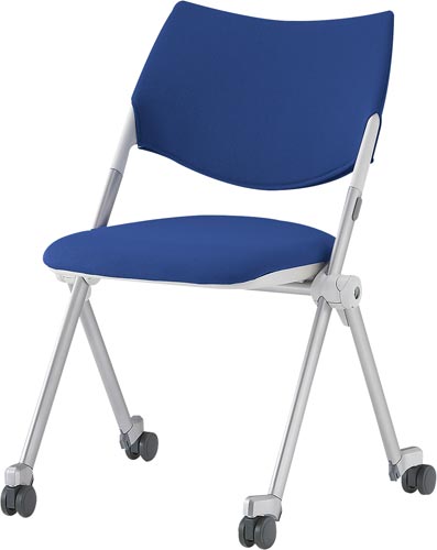 WSX 背カバーキャスター脚 ブルー