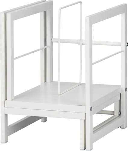 Katazukスライド本棚幅215−360白 3台