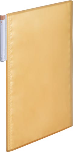 クリヤーブック 超スリム 20P 橙×10