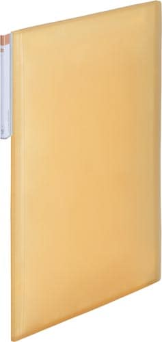 クリヤーブック 超スリム 10P 橙×10