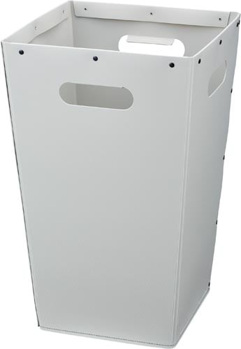 折りたためるゴミ箱 オリダス ライトグレー×3