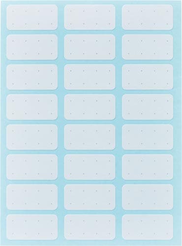 文字がきれいに書けるタックラベル箱12×24×5