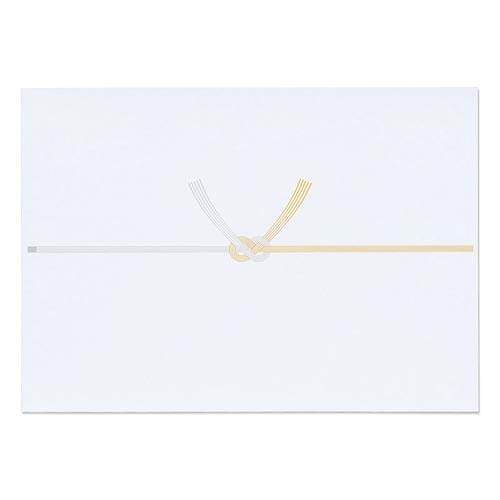 仏のし紙 黄水引 B5 厚口N 100枚入×10