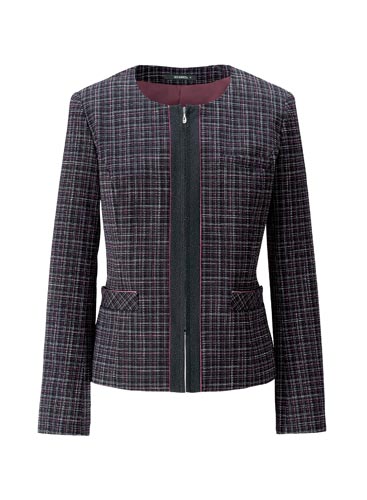 ジャケットAJ0259−33ブラック×レッド11号