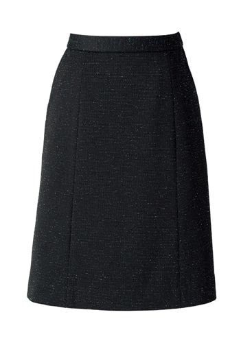 AラインスカートAS2304−16 ブラック21号