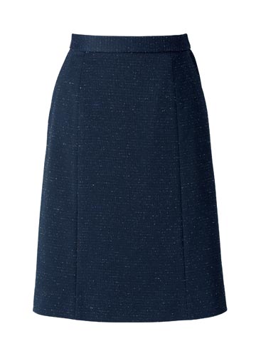 Aラインスカート AS2304−8 ネイビー21号