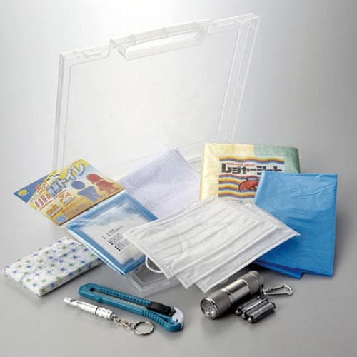 A4ファイルサイズ防災セット 10点