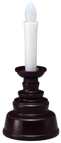 安全のろうそくミニ ブラウン