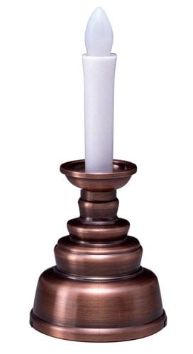 安全のろうそくミニ ブロンズ