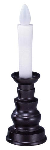 燭台付安心のろうそく(小) ブラウン