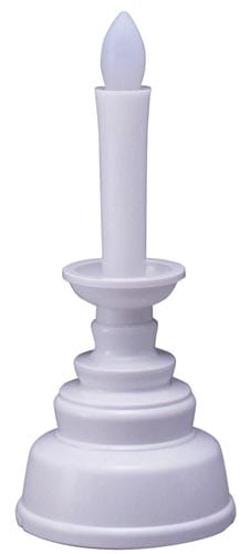 ミニミニ安心のろうそく ホワイト