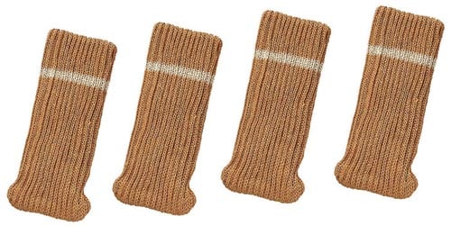 キズつきにくいイス脚カバー 1脚用 ベージュ