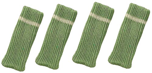 キズつきにくいイス脚カバー 1脚用 グリーン