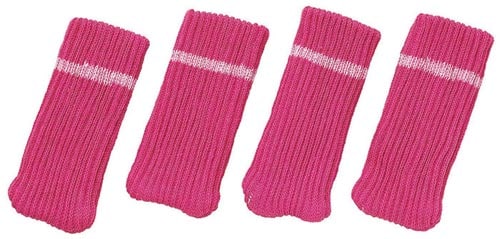 キズつきにくいイス脚カバー 1脚用 パープル