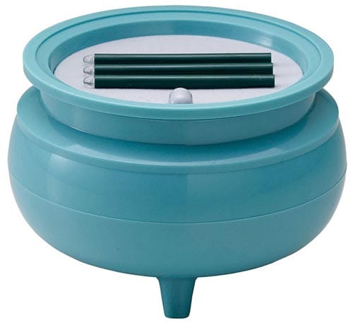 横置きの安心のお線香(中) 青磁色