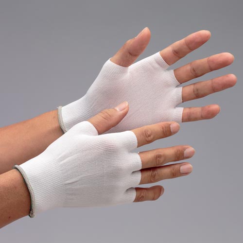 品質管理用手袋(指切りタイプ) MCG703 L