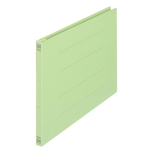 フラットファイル A4横 グリーン 3冊024NP