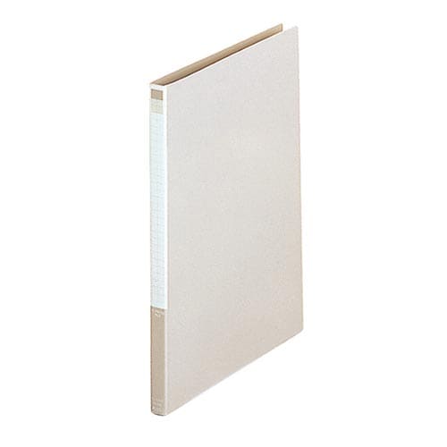 PPレターファイルA4縦背幅17mm ライトグレー