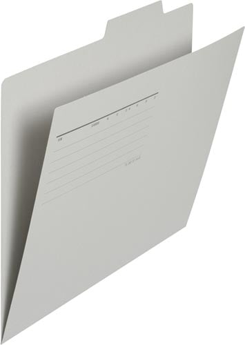 個別フォルダー A4横 グレー×10