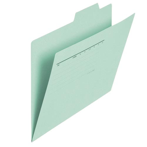 個別フォルダー B5横 ブルー×10