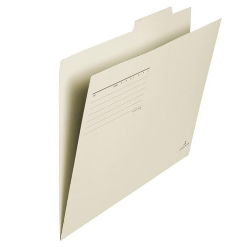 個別フォルダーB4横 ライトグレー×10