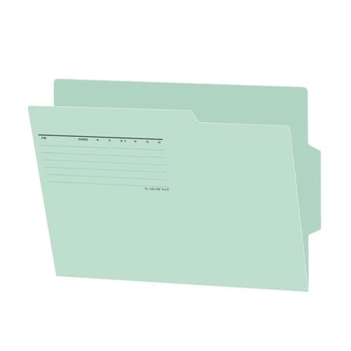 ラテラルファイリング用個別フォルダーA4 青×10