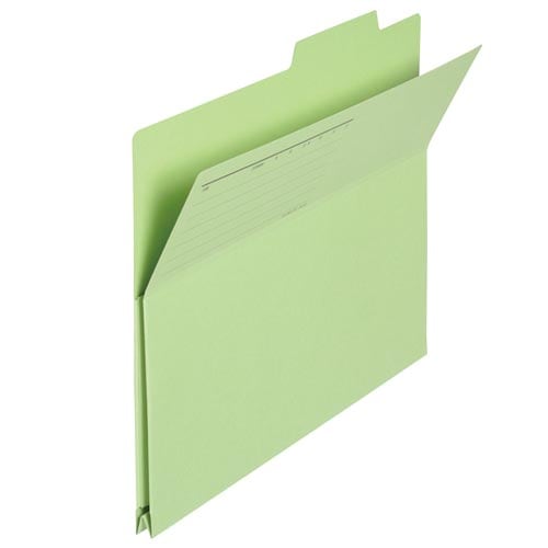 持ち出しフォルダー A4横 グリーン×10