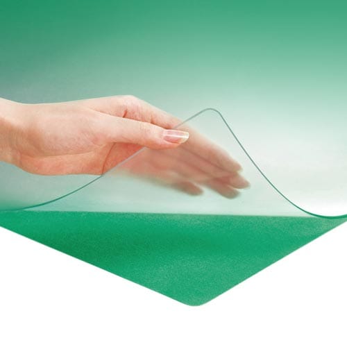 デスクマットOAエコノミーW 適用机126下敷付緑