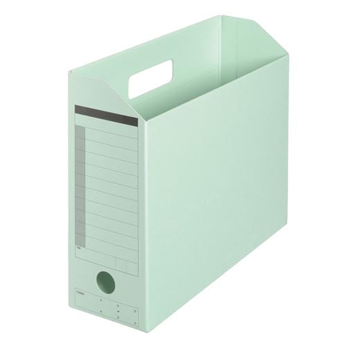 ボックスファイル A4横 背幅100mm 青 3冊