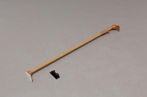 木調超強力伸縮棒 ダークブラウン