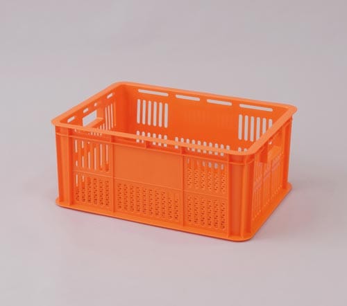 バスケットコンテナ オレンジ