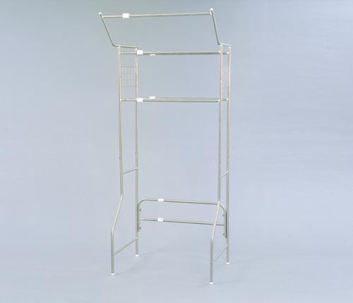 オールステンレスランドリーラック ホワイト