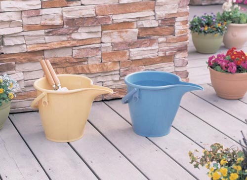 ガーデニングバケツ ブルー