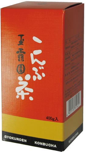 こんぶ茶箱入 400g 10個