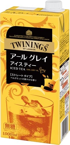 トワイニング アールグレイ 無糖 1L 6パック