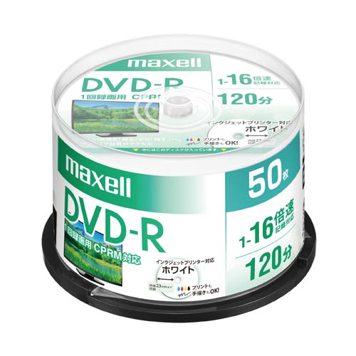 DVD−R録画用 16倍速 50枚SP