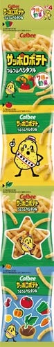 サッポロポテトつぶつぶベジタブルミニ 4連