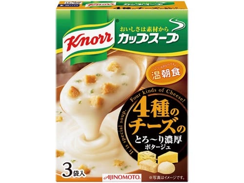 クノールカップ4種のチーズ 3食入