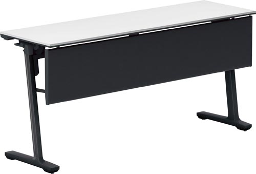 カームパネル棚付 幅1500奥行450 ホワイト