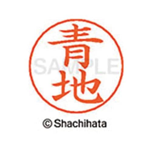 ネームペン用ネーム シルバー 既製 青地
