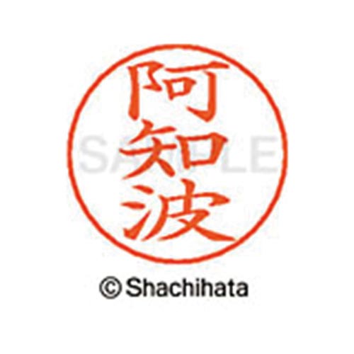 ネームペン用ネーム シルバー 既製 阿知波