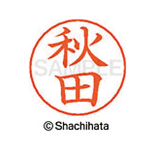 ネームペン用ネーム シルバー 既製 秋田