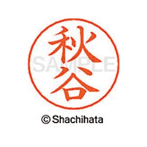 ネームペン用ネーム シルバー 既製 秋谷