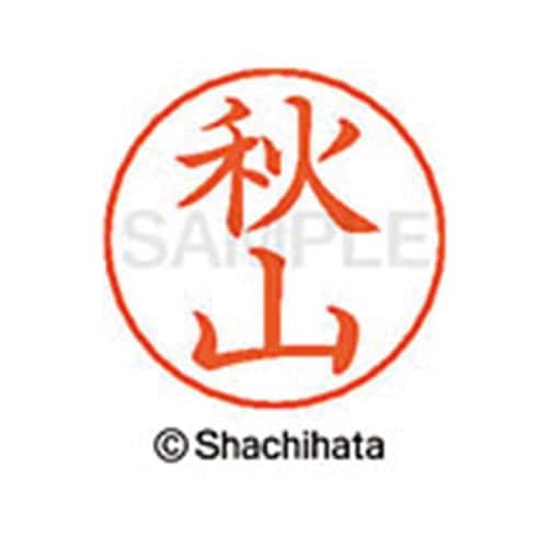 ネームペン用ネーム シルバー 既製 秋山