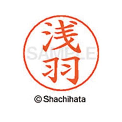 ネームペン用ネーム シルバー 既製 浅羽