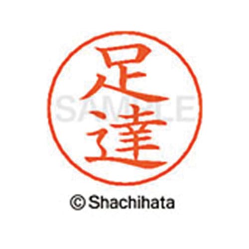 ネームペン用ネーム シルバー 既製 足達
