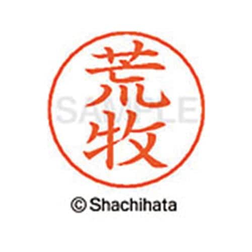 ネームペン用ネーム シルバー 既製 荒牧