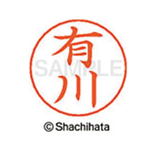 ネームペン用ネーム シルバー 既製 有川