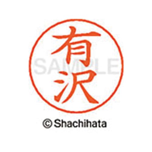 ネームペン用ネーム シルバー 既製 有沢