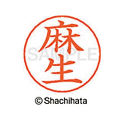 ネームペン用ネーム シルバー 既製 麻生